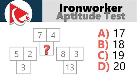 Ironworker Aptitude Test
