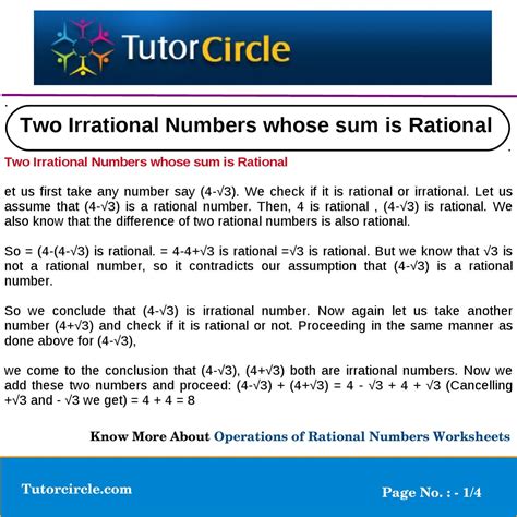 Irrational Numbers Worksheet   Understanding Irrational Numbers 8th Grade Math Worksheets - Irrational Numbers Worksheet