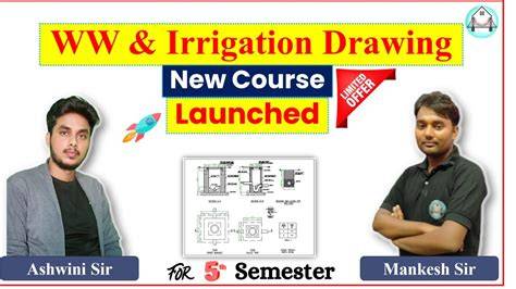 irrigation drawing 5th sem