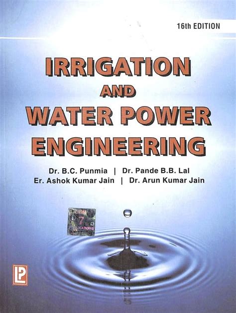 Read Irrigation Engineering Books By B C Punmia 