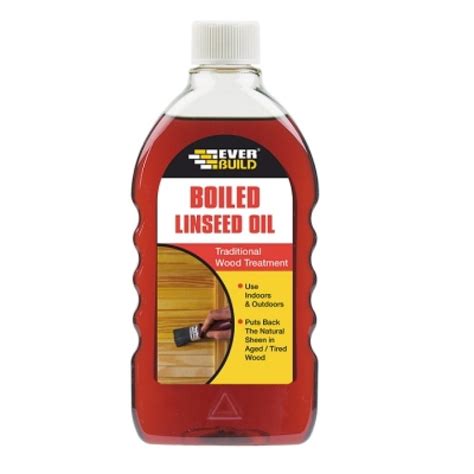 is boiled linseed oil good for exterior wood?