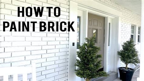 Is It Okay To Paint Exterior Brick?