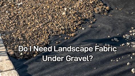 Is Landscape Fabric Necessary Under Rock?