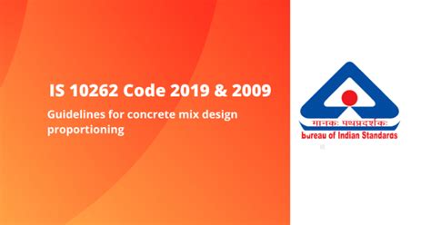 Is 10262 Code 2019 Pdf Download
