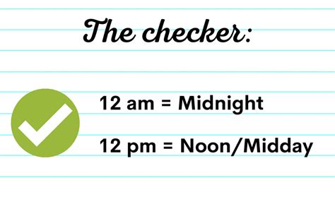 Is 12pm Midday