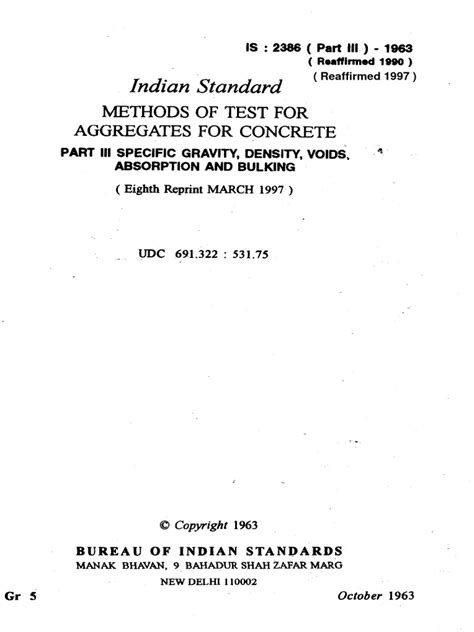Is 2386 Part 3