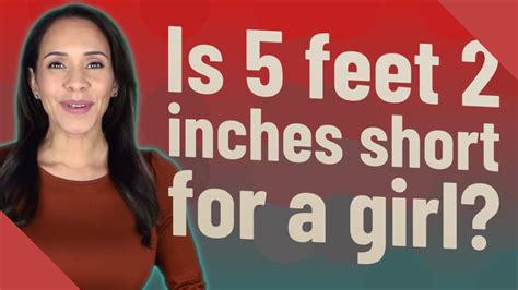 is 5 foot 2 short for a woman