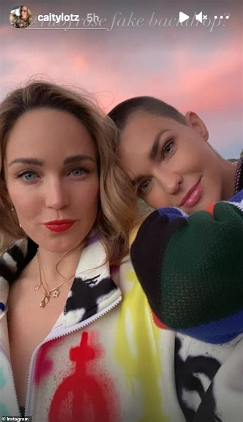 is caity lotz dating ruby rose