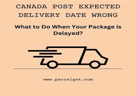 is canada post expected delivery date accurate