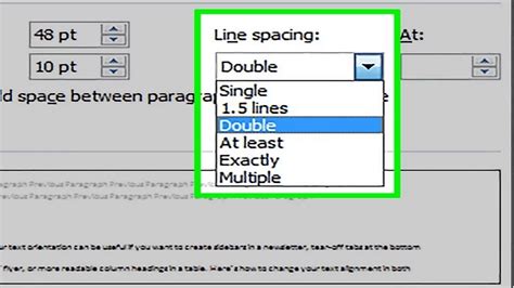 Is Double Spacing 20