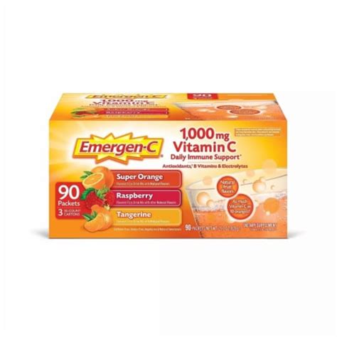 is emergen c good for flu