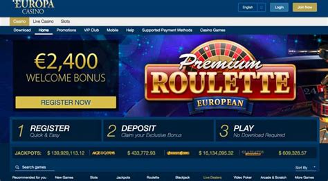 is europa casino online legit