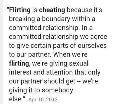 is flirting cheating reddit fake