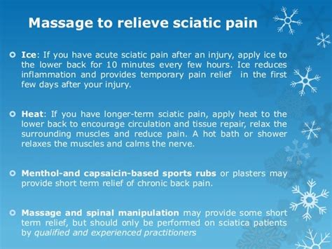 is heat or ice good for sciatic pain