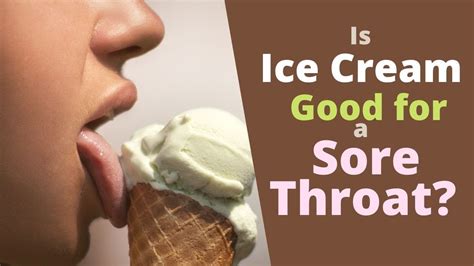 is ice good for sore throat