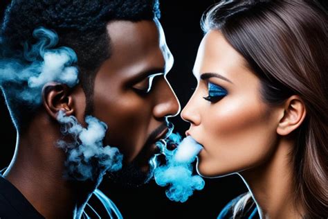 is it bad to kiss someone who vapes