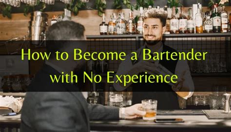 is it easy to become a bartender