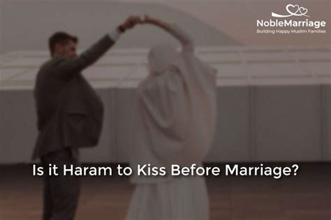 is it haram to kiss your wife