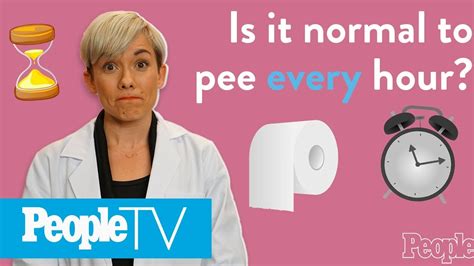 is it normal to pee every hour
