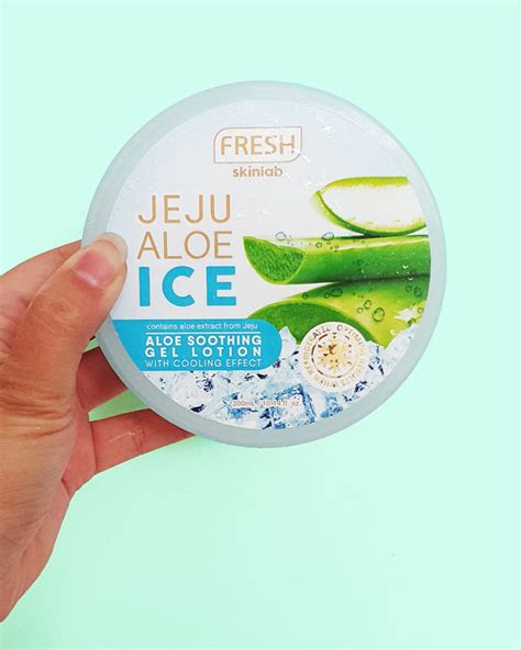 is jeju aloe ice good for lips treatment