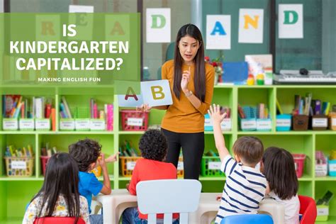 Is Kindergarten Capitalized Making English Fun Nouns Kindergarten - Nouns Kindergarten