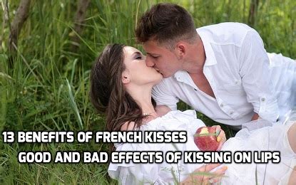 is kissing bad for your lips without