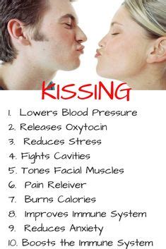 is kissing good for your health quotes pictures