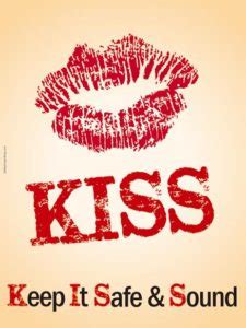 is lip kiss safety