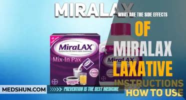 is long term use of miralax harmful