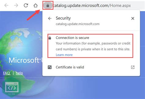 Is Microsoft Update Catalog A Safe Site