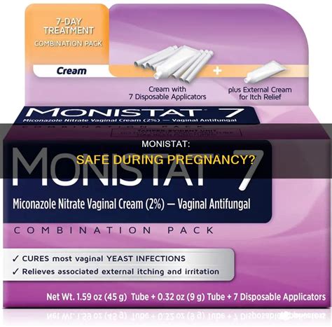 is monistat safe to take while pregnant