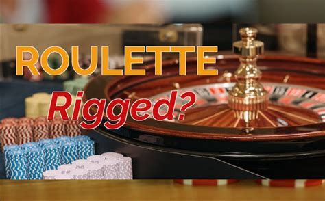 is online live roulette rigged jpvm