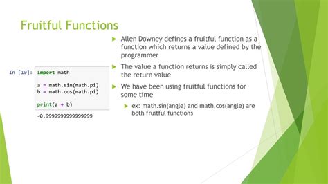 Is Print Function A Fruitful Function