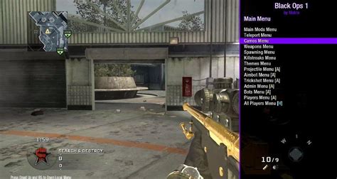 is there any trickshot mod to cod mw3 pc