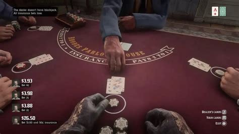 is there blackjack in red dead online