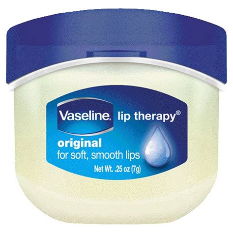 is vaseline good for lips at night