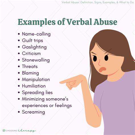 is verbal abuse acceptable in a relationship
