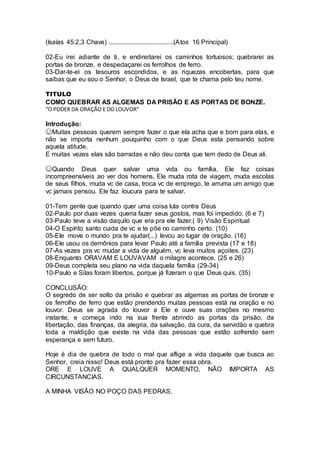 Isaías 45 Explicação