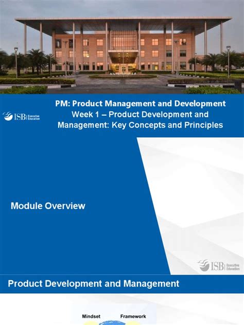 Isb Product Management
