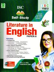 Full Download Isc English Literature Self Study 