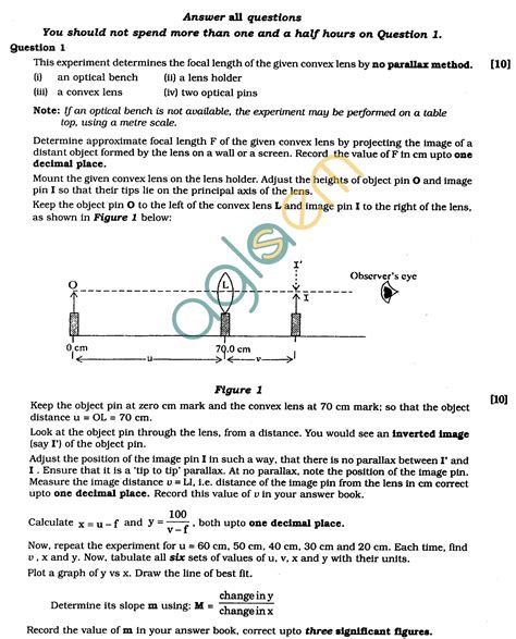Download Isc Physics Question Paper 2012 