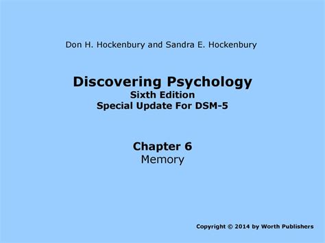 Download Iscovering Sychology Ixth Dition 