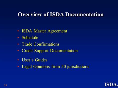 Read Isda Credit Support Documentation User S Guides And 