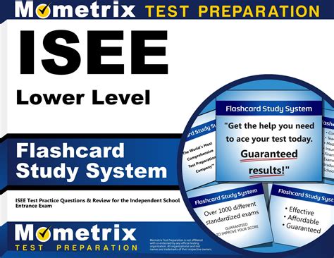 Isee Lower Level Flashcard Study System Isee Test Practice Questions Review For The Independent School Entrance Exam Cards
