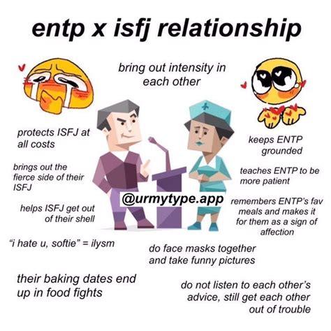 isfj and entp relationship
