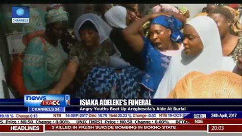 isiaka adeleke burial youtube