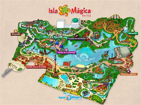 Isla Magica Mapa