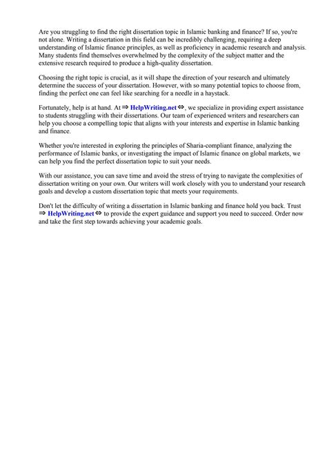 islamic banking dissertation topics