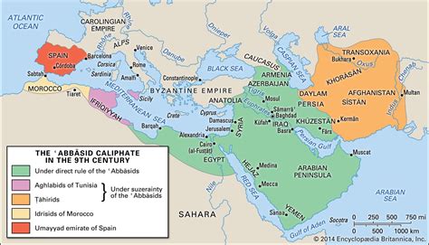 islamic empires map