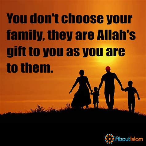 islamic quotes family